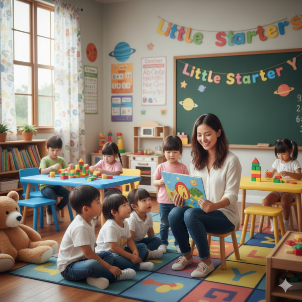 KHÓA TIẾNG ANH “LITTLE STARTERS” - XÂY NỀN TẢNG ĐÚNG CÁCH CHO CON NGAY TỪ BƯỚC ĐẦU